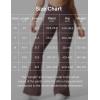 imageYEOREO Kalie Flare Scrunch Leggings for Women V Cross Waist Bell Bottom Yoga Pants Tummy Control Bootcut Workout LeggingsPlum Brown