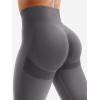 imageYEOREO Scrunch Butt Lift Leggings for Women Workout Yoga Pants Ruched Booty High Waist Seamless Leggings Compression TightsAsh