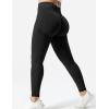 imageYEOREO Scrunch Butt Lift Leggings for Women Workout Yoga Pants Ruched Booty High Waist Seamless Leggings Compression TightsBlack