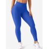 imageYEOREO Scrunch Butt Lift Leggings for Women Workout Yoga Pants Ruched Booty High Waist Seamless Leggings Compression TightsBlue Pro