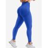 imageYEOREO Scrunch Butt Lift Leggings for Women Workout Yoga Pants Ruched Booty High Waist Seamless Leggings Compression TightsBlue Pro