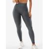 imageYEOREO Scrunch Butt Lift Leggings for Women Workout Yoga Pants Ruched Booty High Waist Seamless Leggings Compression TightsGrey Marl