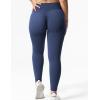 imageYEOREO Scrunch Butt Lift Leggings for Women Workout Yoga Pants Ruched Booty High Waist Seamless Leggings Compression TightsIndigo