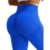 imageYEOREO Scrunch Butt Lift Leggings for Women Workout Yoga Pants Ruched Booty High Waist Seamless Leggings Compression TightsRoyal Blue
