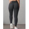 imageYEOREO Scrunch Butt Lift Leggings for Women Workout Yoga Pants Ruched Booty High Waist Seamless Leggings Compression TightsSolid Black