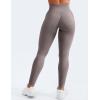 imageYEOREO Scrunch Butt Lift Leggings for Women Workout Yoga Pants Ruched Booty High Waist Seamless Leggings Compression TightsTaupe