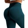 imageYEOREO Scrunch Butt Lift Leggings for Women Workout Yoga Pants Ruched Booty High Waist Seamless Leggings Compression TightsTeal