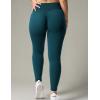 imageYEOREO Scrunch Butt Lift Leggings for Women Workout Yoga Pants Ruched Booty High Waist Seamless Leggings Compression TightsTeal