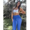 imageYEOREO Gym Leggings for Women V Back Workout Leggings Scrunch Butt Lifting Leggings for Women High Waist Yoga Pants DazeAquamarine