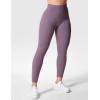imageYEOREO Gym Leggings for Women V Back Workout Leggings Scrunch Butt Lifting Leggings for Women High Waist Yoga Pants DazeDeep Purple