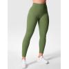 imageYEOREO Gym Leggings for Women V Back Workout Leggings Scrunch Butt Lifting Leggings for Women High Waist Yoga Pants DazeGreen