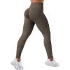 imageYEOREO SoftHue Hidden Scrunch Butt Workout Leggings for Women Seamless Mid Low Waist 25quot Impact Yoga Pants Tummy ControlCoffee