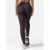 imageYEOREO SoftHue Hidden Scrunch Butt Workout Leggings for Women Seamless Mid Low Waist 25quot Impact Yoga Pants Tummy ControlDark Brown