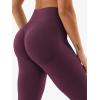 imageYEOREO SoftHue Hidden Scrunch Butt Workout Leggings for Women Seamless Mid Low Waist 25quot Impact Yoga Pants Tummy ControlDark Cherry