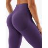 imageYEOREO SoftHue Hidden Scrunch Butt Workout Leggings for Women Seamless Mid Low Waist 25quot Impact Yoga Pants Tummy ControlDeep Purple