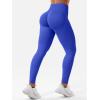 imageYEOREO SoftHue Hidden Scrunch Butt Workout Leggings for Women Seamless Mid Low Waist 25quot Impact Yoga Pants Tummy ControlDeep Sea