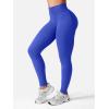 imageYEOREO SoftHue Hidden Scrunch Butt Workout Leggings for Women Seamless Mid Low Waist 25quot Impact Yoga Pants Tummy ControlDeep Sea