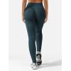 imageYEOREO SoftHue Hidden Scrunch Butt Workout Leggings for Women Seamless Mid Low Waist 25quot Impact Yoga Pants Tummy ControlNavy Green
