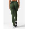 imageYEOREO SoftHue Hidden Scrunch Butt Workout Leggings for Women Seamless Mid Low Waist 25quot Impact Yoga Pants Tummy ControlOlive Green