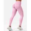 imageYEOREO SoftHue Hidden Scrunch Butt Workout Leggings for Women Seamless Mid Low Waist 25quot Impact Yoga Pants Tummy ControlPink