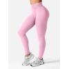 imageYEOREO SoftHue Hidden Scrunch Butt Workout Leggings for Women Seamless Mid Low Waist 25quot Impact Yoga Pants Tummy ControlPink