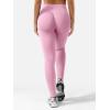 imageYEOREO SoftHue Hidden Scrunch Butt Workout Leggings for Women Seamless Mid Low Waist 25quot Impact Yoga Pants Tummy ControlPink