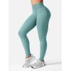 imageYEOREO SoftHue Hidden Scrunch Butt Workout Leggings for Women Seamless Mid Low Waist 25quot Impact Yoga Pants Tummy ControlPistachio