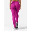 imageYEOREO SoftHue Hidden Scrunch Butt Workout Leggings for Women Seamless Mid Low Waist 25quot Impact Yoga Pants Tummy ControlRose Red