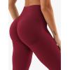 imageYEOREO SoftHue Hidden Scrunch Butt Workout Leggings for Women Seamless Mid Low Waist 25quot Impact Yoga Pants Tummy ControlScarlett Red