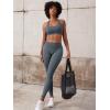 imageYEOREO SoftHue Hidden Scrunch Butt Workout Leggings for Women Seamless Mid Low Waist 25quot Impact Yoga Pants Tummy ControlStormy Grey