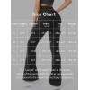 imageYEOREO Workout Flare Leggings with Pockets for Women Byenda Scrunch Butt Lifting Leggings Women No Front Seam Yoga PantsBlack