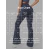 imageYEOREO Workout Flare Leggings with Pockets for Women Byenda Scrunch Butt Lifting Leggings Women No Front Seam Yoga PantsNavy Blue