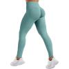 imageYEOREO SoftHue Hidden Scrunch Butt Workout Leggings for Women Seamless Mid Low Waist 25quot Impact Yoga Pants Tummy ControlPistachio