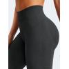 imageYEOREO Mini Flare Leggings Womens Workout Butt Lifting Legging Hidden Scrunch Seamless Impact Lilliean Yoga PantsAsphalt Ash