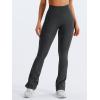 imageYEOREO Mini Flare Leggings Womens Workout Butt Lifting Legging Hidden Scrunch Seamless Impact Lilliean Yoga PantsAsphalt Ash
