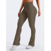 imageYEOREO Mini Flare Leggings Womens Workout Butt Lifting Legging Hidden Scrunch Seamless Impact Lilliean Yoga PantsCoffee