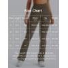 imageYEOREO Mini Flare Leggings Womens Workout Butt Lifting Legging Hidden Scrunch Seamless Impact Lilliean Yoga PantsCoffee