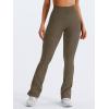 imageYEOREO Mini Flare Leggings Womens Workout Butt Lifting Legging Hidden Scrunch Seamless Impact Lilliean Yoga PantsCoffee