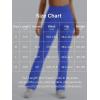 imageYEOREO Mini Flare Leggings Womens Workout Butt Lifting Legging Hidden Scrunch Seamless Impact Lilliean Yoga PantsElectric Blue