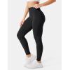 imageYEOREO Scrunch Workout Leggings for Women Grand Butt Lifting Seamless Leggings High Waisted Tummy Control Gym Yoga PantsBlack