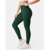 imageYEOREO Scrunch Workout Leggings for Women Grand Butt Lifting Seamless Leggings High Waisted Tummy Control Gym Yoga PantsGreen