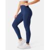 imageYEOREO Scrunch Workout Leggings for Women Grand Butt Lifting Seamless Leggings High Waisted Tummy Control Gym Yoga PantsIndigo
