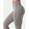 imageYEOREO Scrunch Workout Leggings for Women Grand Butt Lifting Seamless Leggings High Waisted Tummy Control Gym Yoga PantsLight Grey