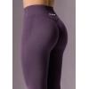 imageYEOREO V Waist Workout Leggings for Women Amplify Butt Lifting Scrunch Gym Leggings Seamless Yoga PantsBlack Purple