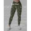 imageYEOREO V Waist Workout Leggings for Women Amplify Butt Lifting Scrunch Gym Leggings Seamless Yoga PantsDark Green