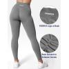 imageYEOREO V Waist Workout Leggings for Women Amplify Butt Lifting Scrunch Gym Leggings Seamless Yoga PantsGrey