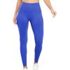 imageYEOREO Women Workout Leggings Seamless High Waisted Solid Yoga PantsCobalt