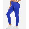 imageYEOREO Women Workout Leggings Seamless High Waisted Solid Yoga PantsCobalt