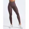 imageYEOREO Women Workout Leggings Seamless High Waisted Solid Yoga PantsMarl Caramel