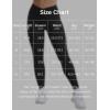 imageYEOREO Leggings for Women Hidden Scrunch High Waisted Yoga Pants V Cross Tummy Control Craze Compression WorkoutBlack